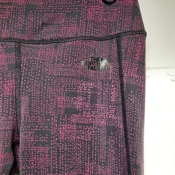 The North Face Leggings Womens Small Pink Black - Picture 1 of 7